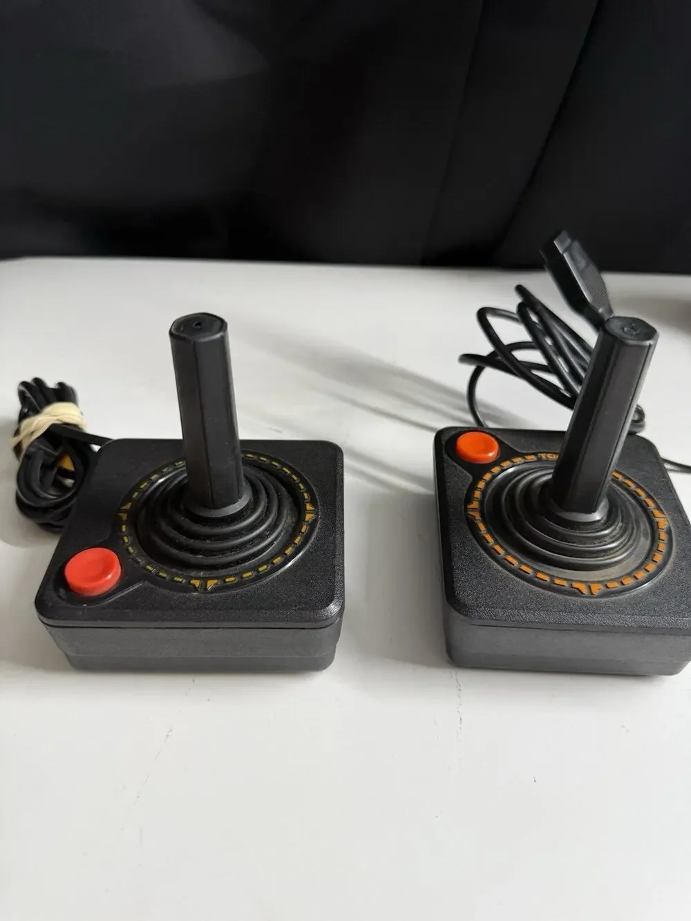 Vintage Atari 2600 CX40 Joystick Controllers Original (pair)